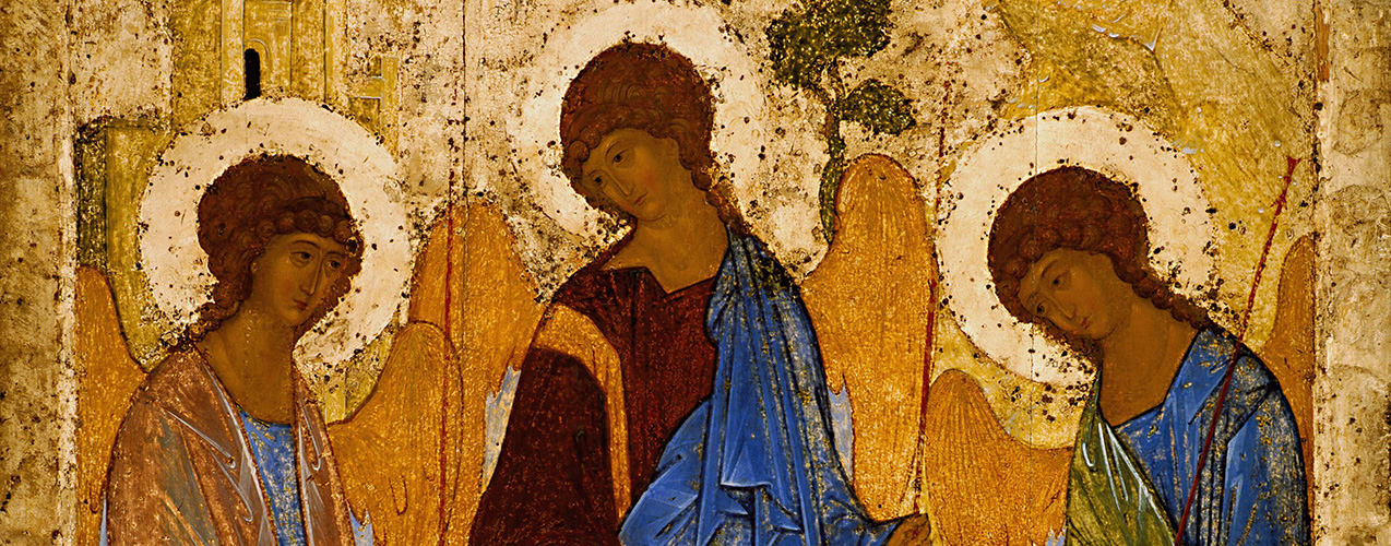 Holy Trinity by Andrei Rublev